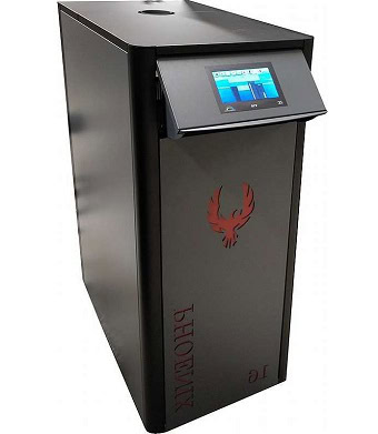 RTB 10kw - V16 Phoenix kedel med brænder, cirkulationspumpe og kompressor